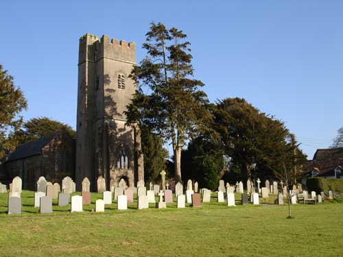 tower of Down St. Mary church