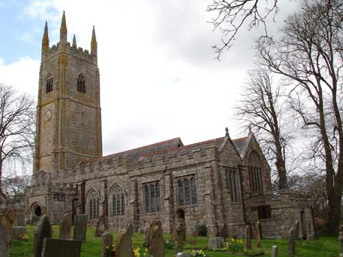 Sampford Courtney church of St. Andrew