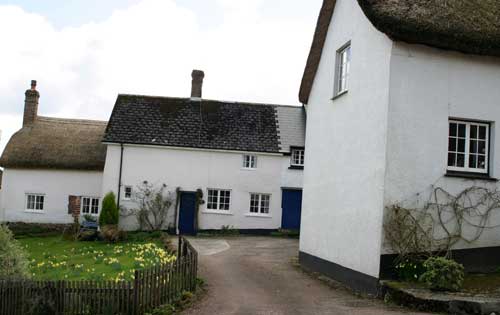 Sampford Courtney cottages