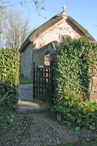 Chapel opposite Bickleigh Castle