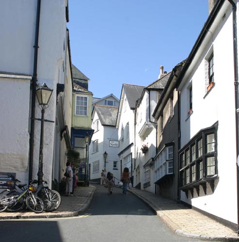 small lane in Dartmouth