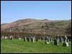 Dartmoor view from Widdecombe churchyard